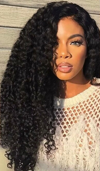Quality Hair Extension Bundle| 26,24,22 or 20 inches| tight curl| Natural Dark