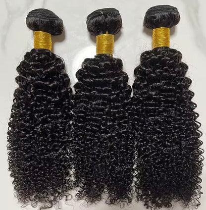 Quality Hair Extension Bundle| 26,24,22 or 20 inches| tight curl| Natural Dark